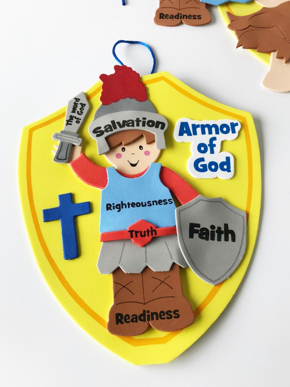 Armor of god bible sunday school lesson plans