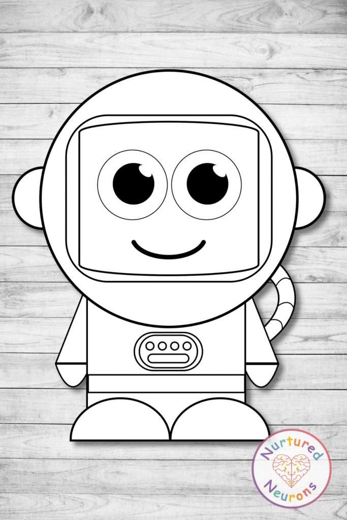 Blast off with this awesome build an astronaut craft