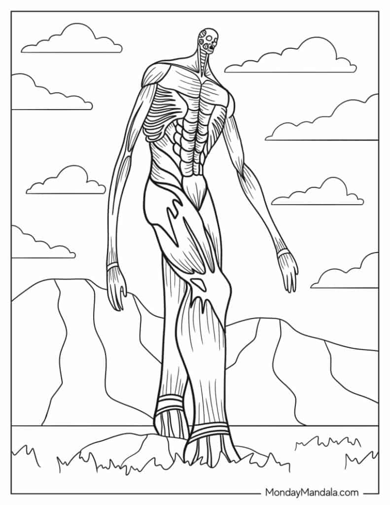 Anime coloring pages free pdf printables