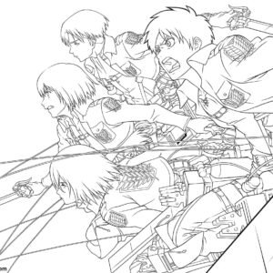 Aot coloring pages printable for free download