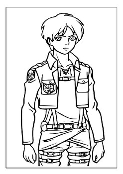 Immerse yourself in the battle with printable attack on titan coloring pages p