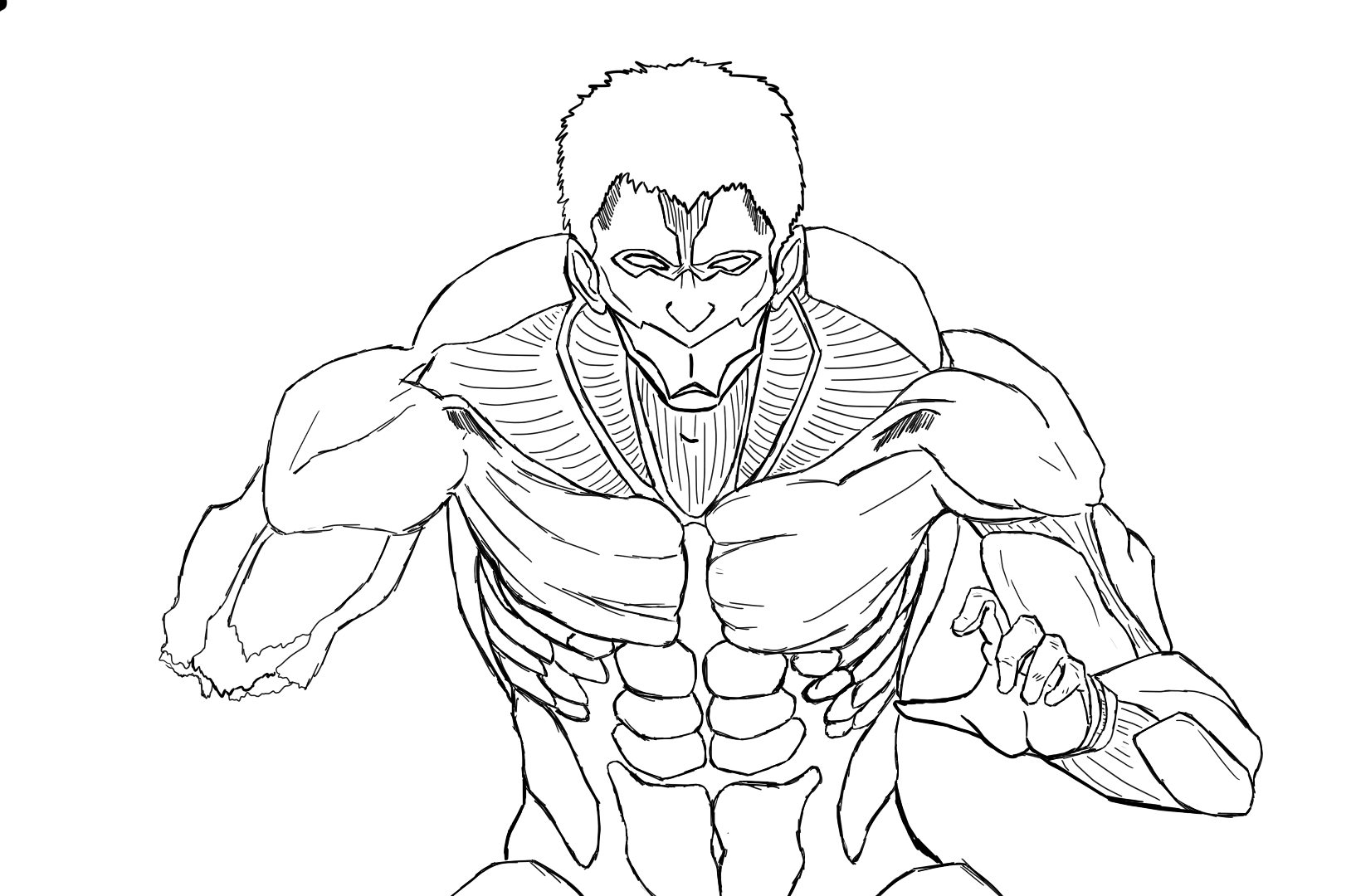 Eren yeager coloring pages