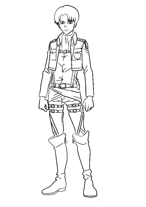 Attack on titan coloring pages