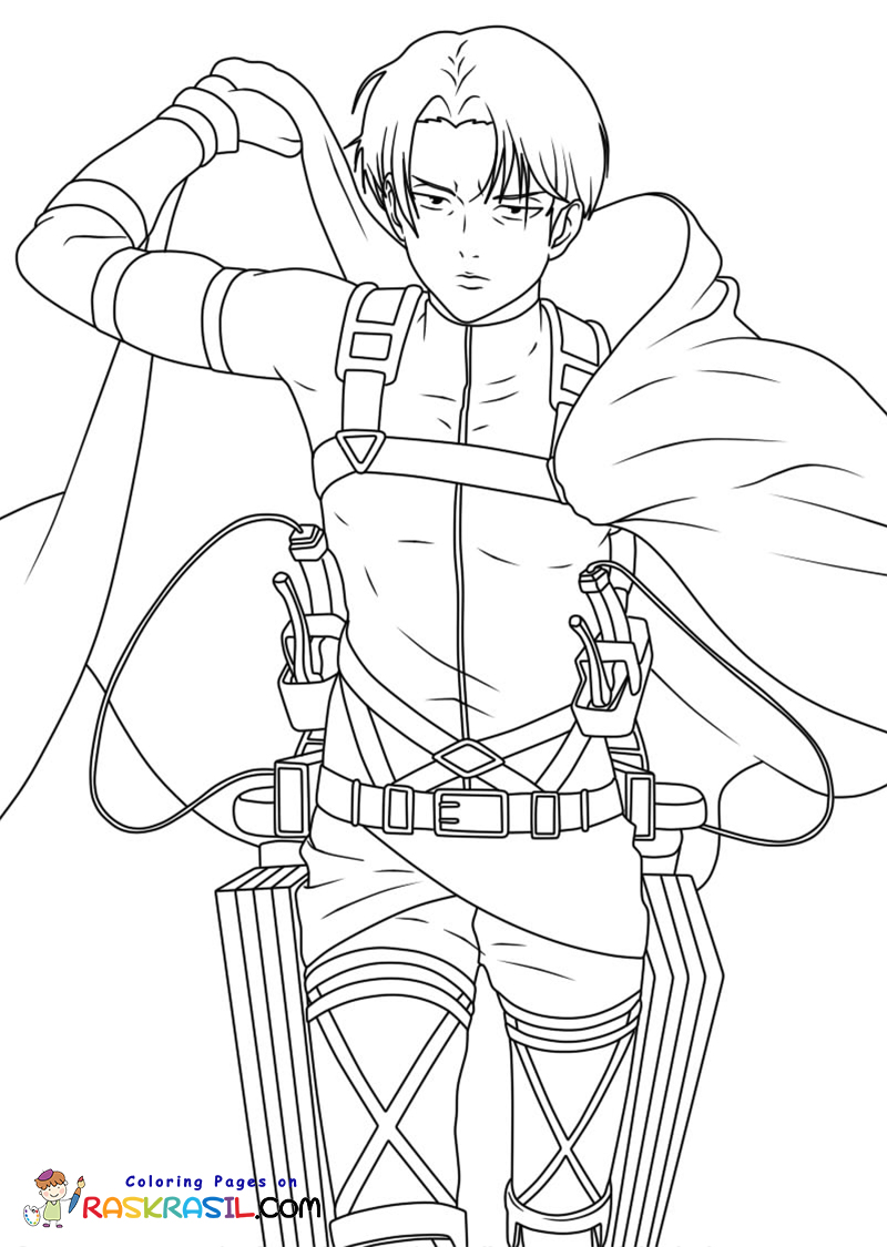 Attack on titan coloring pages