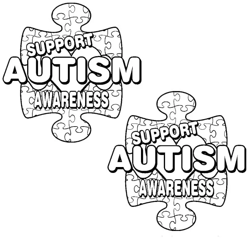 Autism awareness malvorlagen