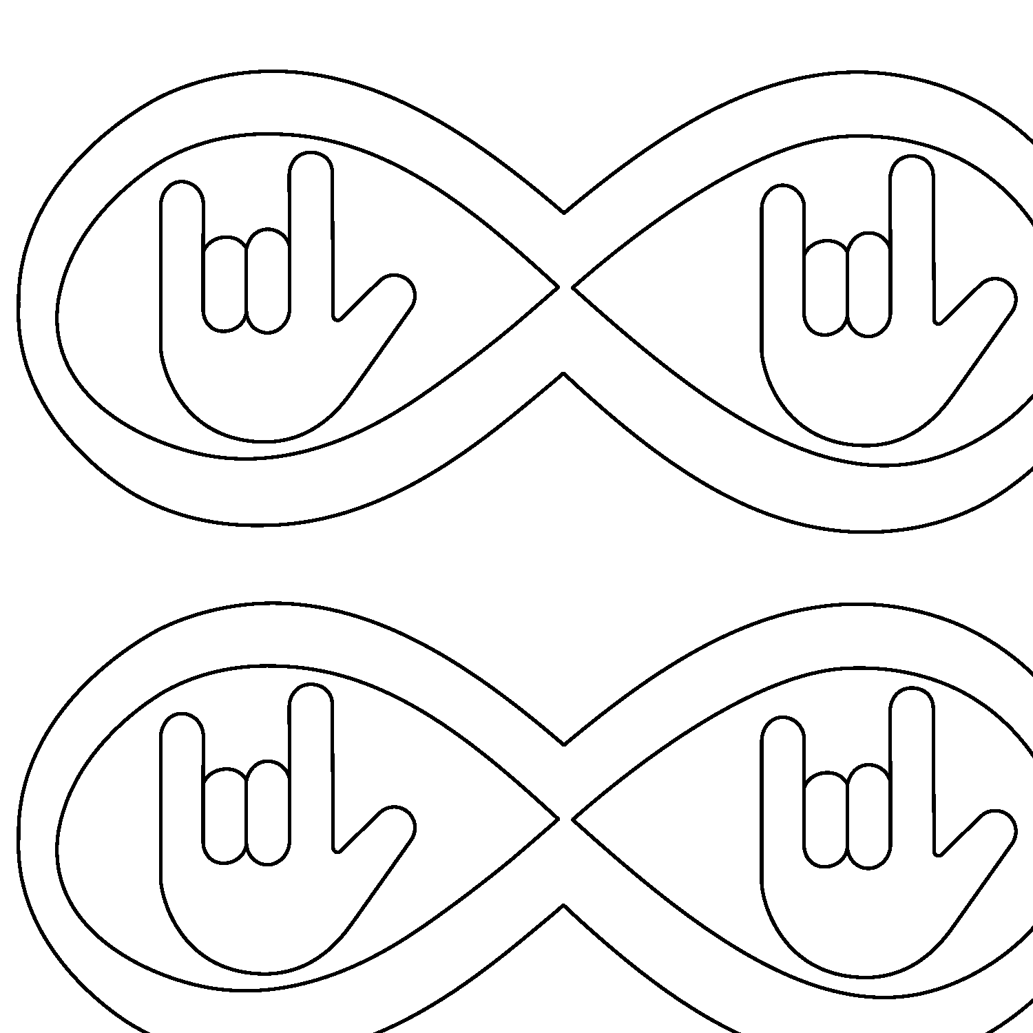 Autism awareness coloring sheets