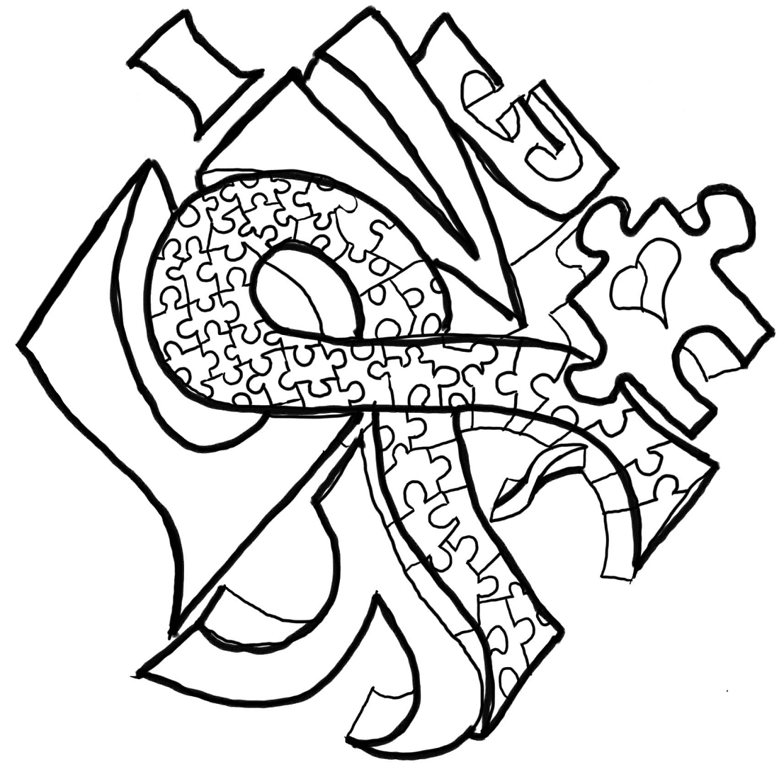 Autism for kids coloring pages