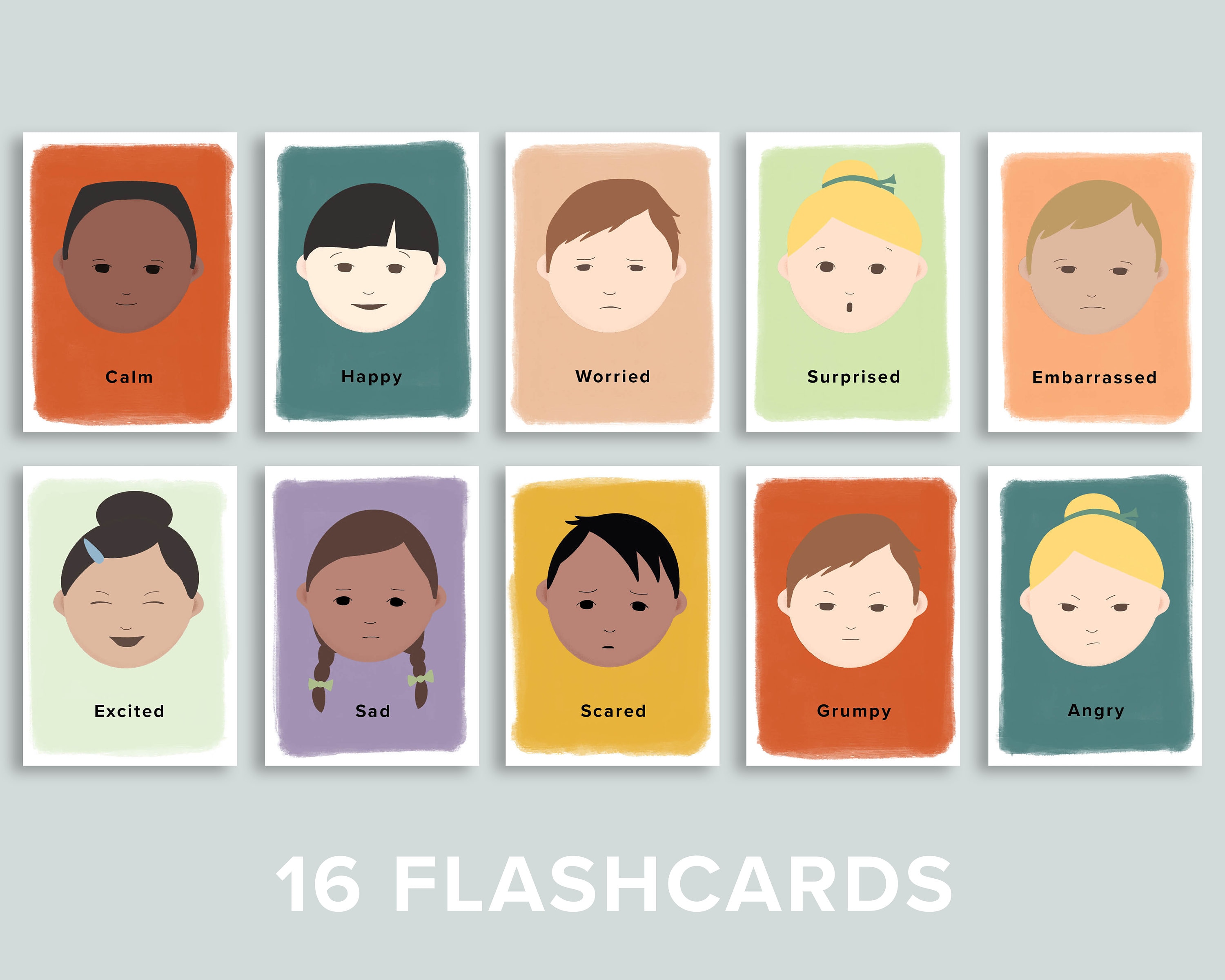Emotions flashcards printable feelings flash cards kindergarten preschool morning basket homeschool printables diversity for kids