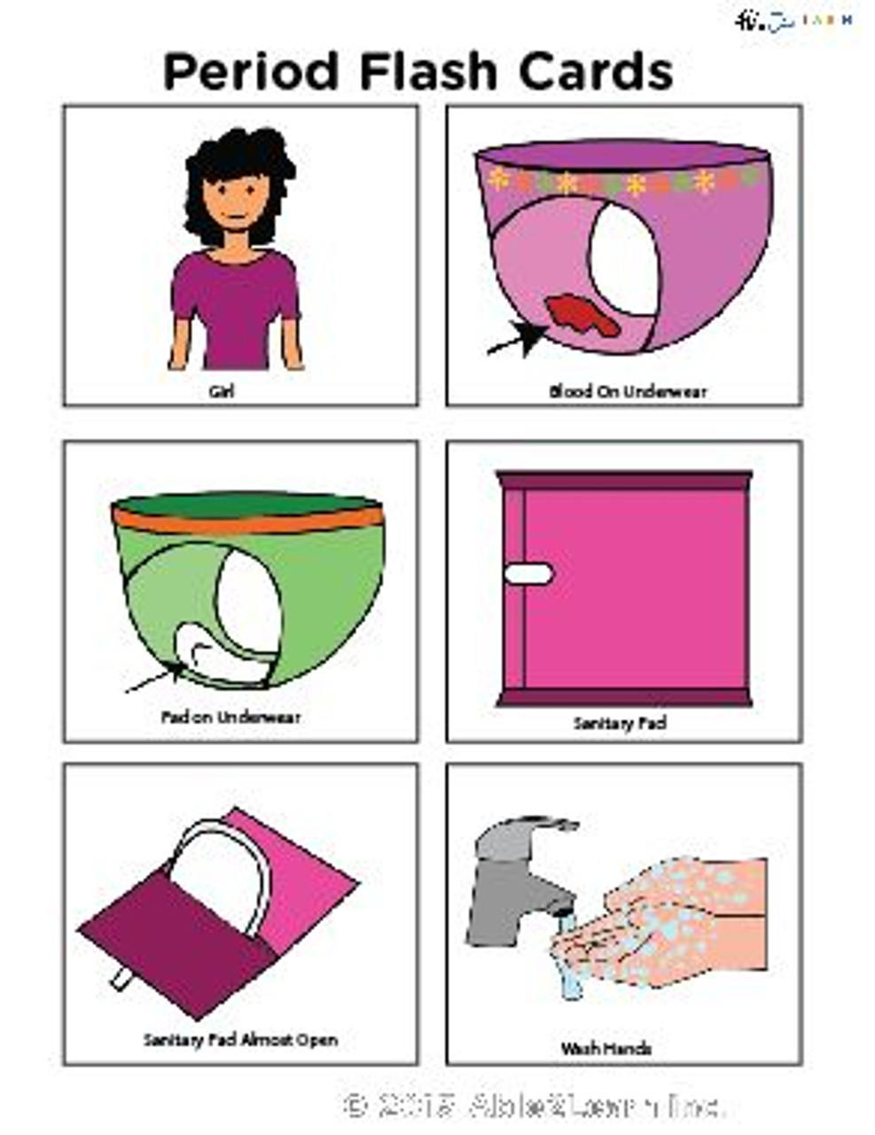 I have my period pecs free aba resources