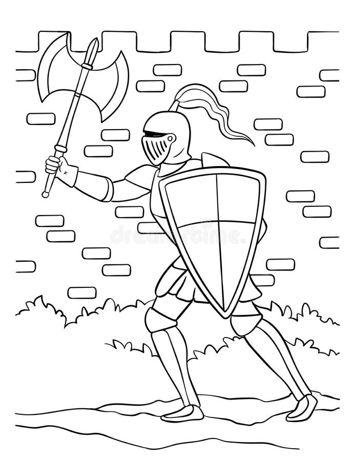 Axe coloring stock illustrations â axe coloring stock illustrations vectors clipart