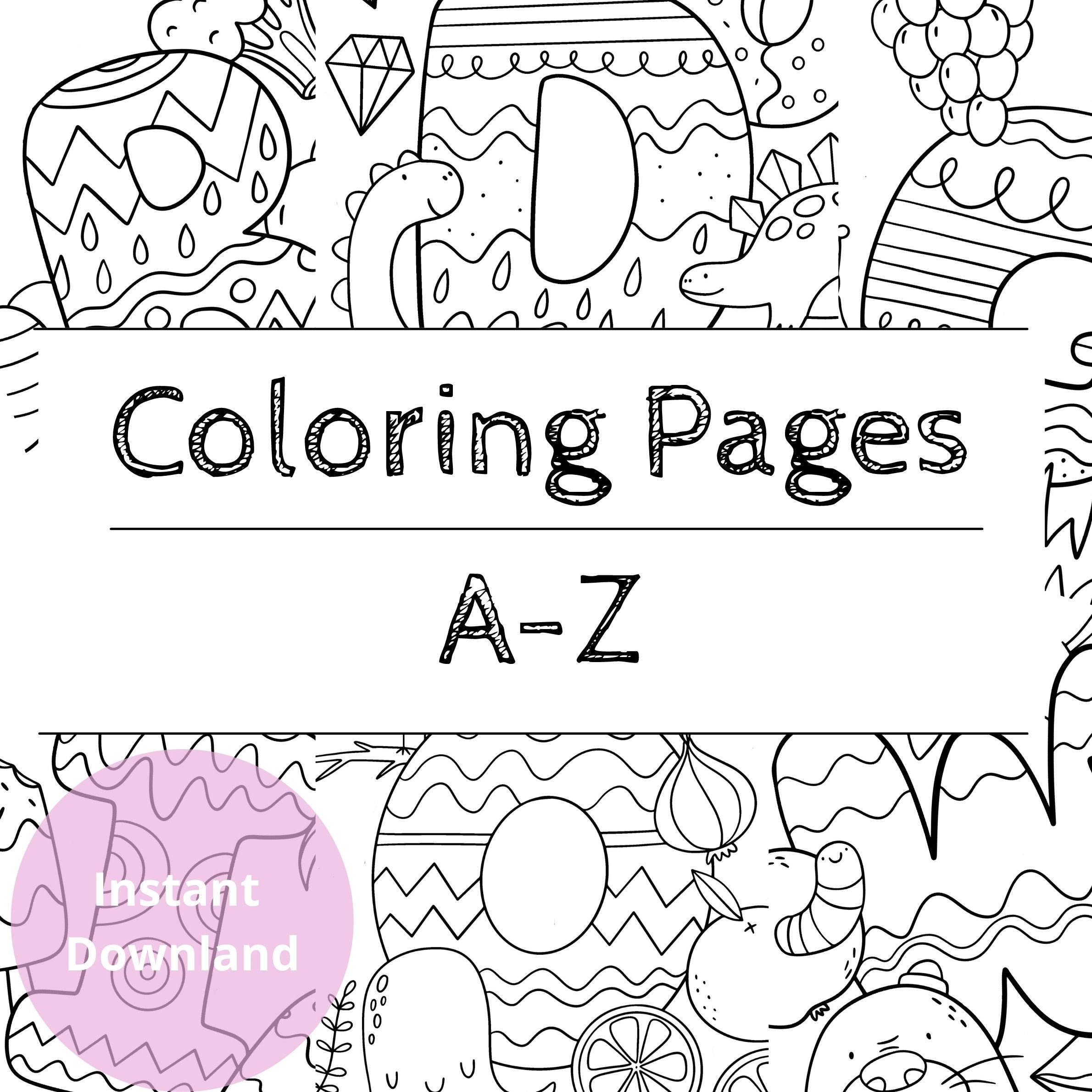 Coloring pages a
