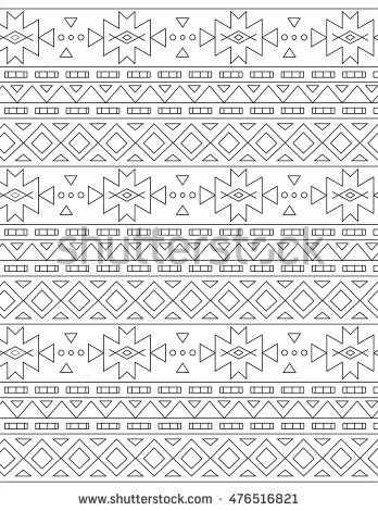 Outle antistress aztec colorg pages adults stock vector royalty free shutterstock pattern colorg pages colorg pages adult colorg designs