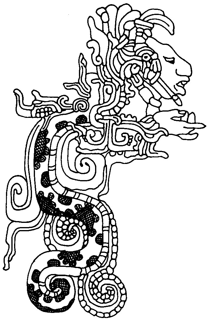 Aztec coloring pages