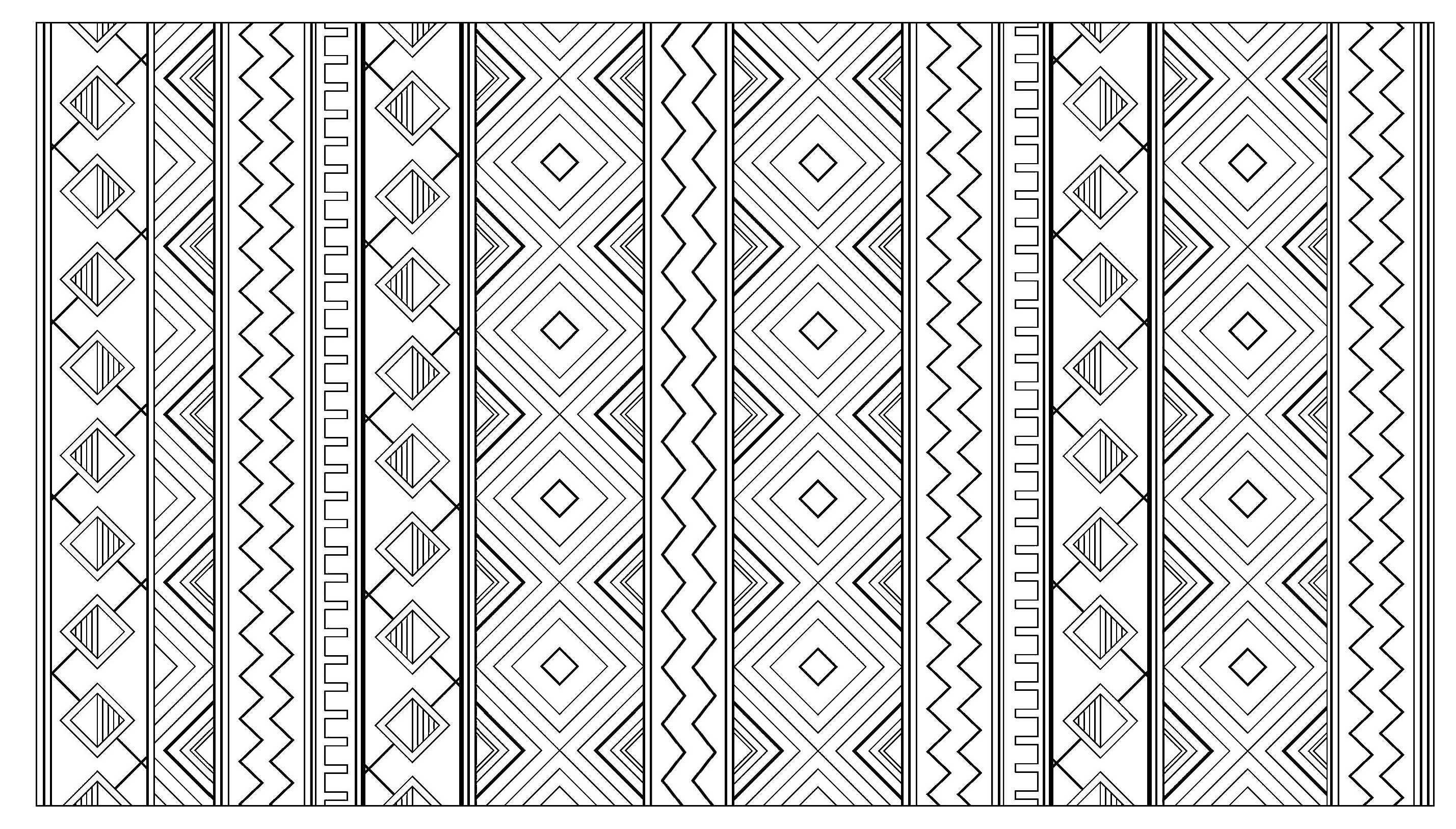 Inca aztec mayan pattern