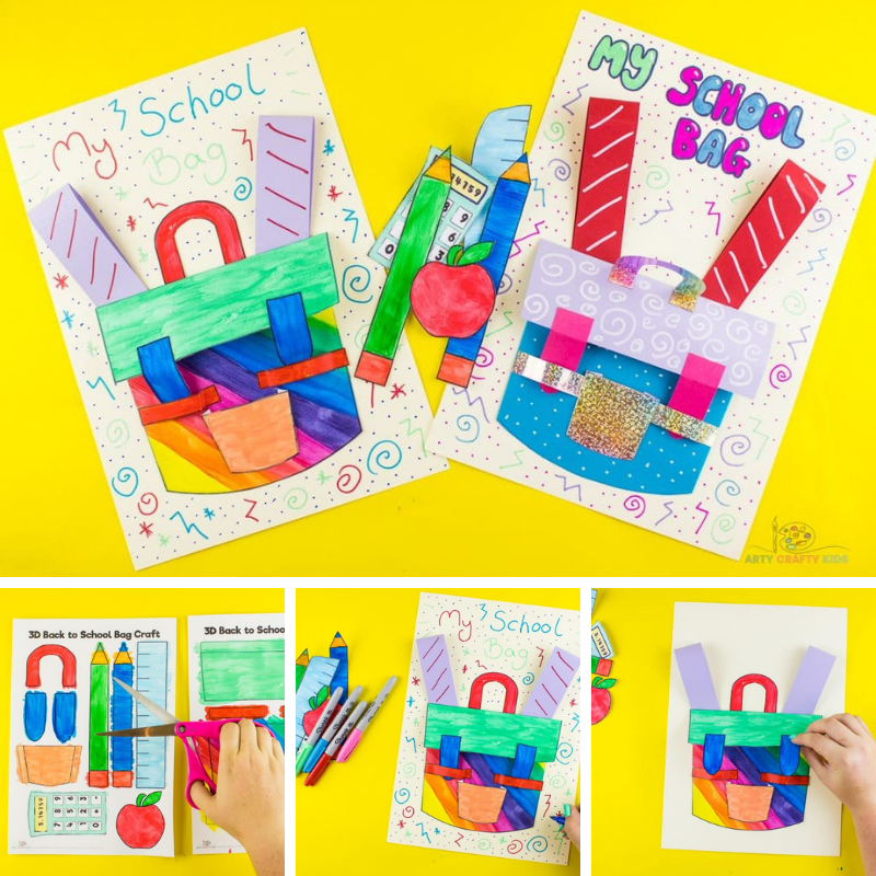 D school backpack craft
