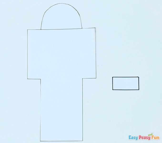 Paper school bag craft