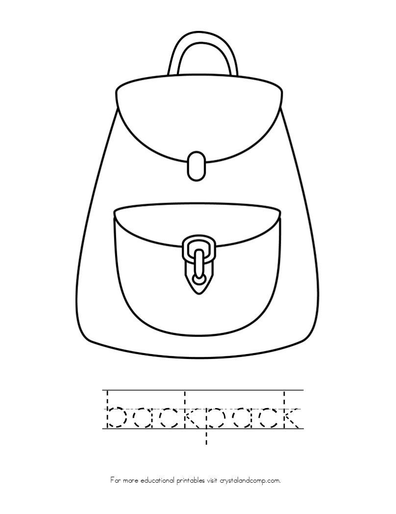 Kid color pages back to school