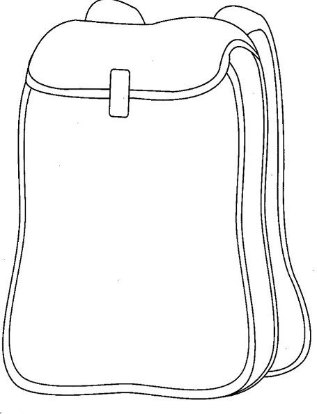 School backpack coloring page school backpacks preschool coloring pages backpacks