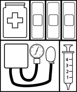 Coloring sheet the voices inside my headphones