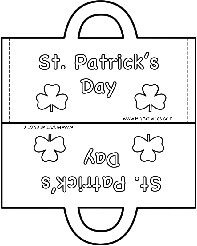 St patricks day bag