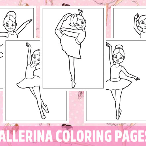 Ballerina coloring pages for kids girls boys teens birthday school activity made by teachers