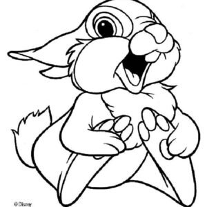 Bambi coloring pages printable for free download
