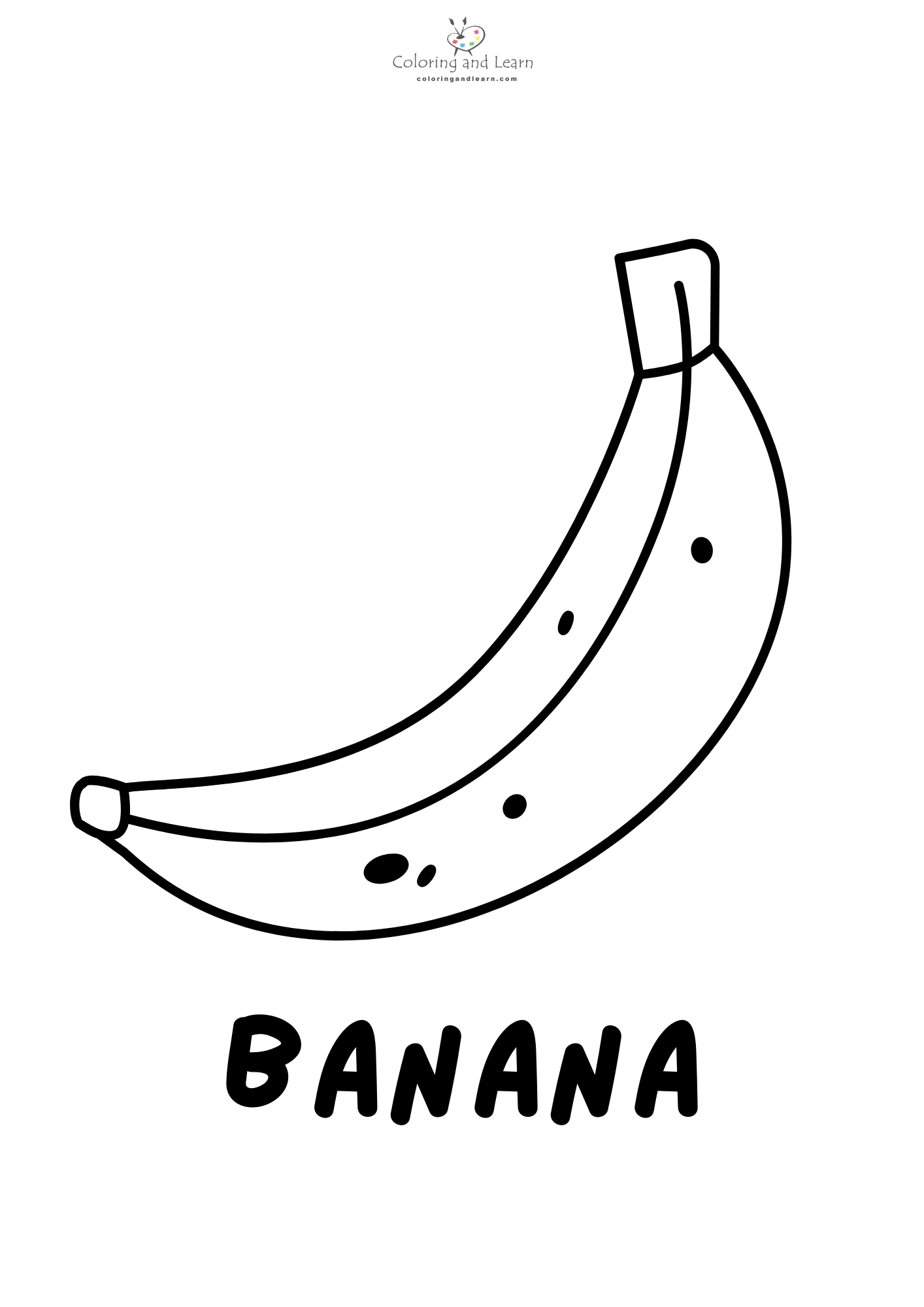 Fruits coloring pages
