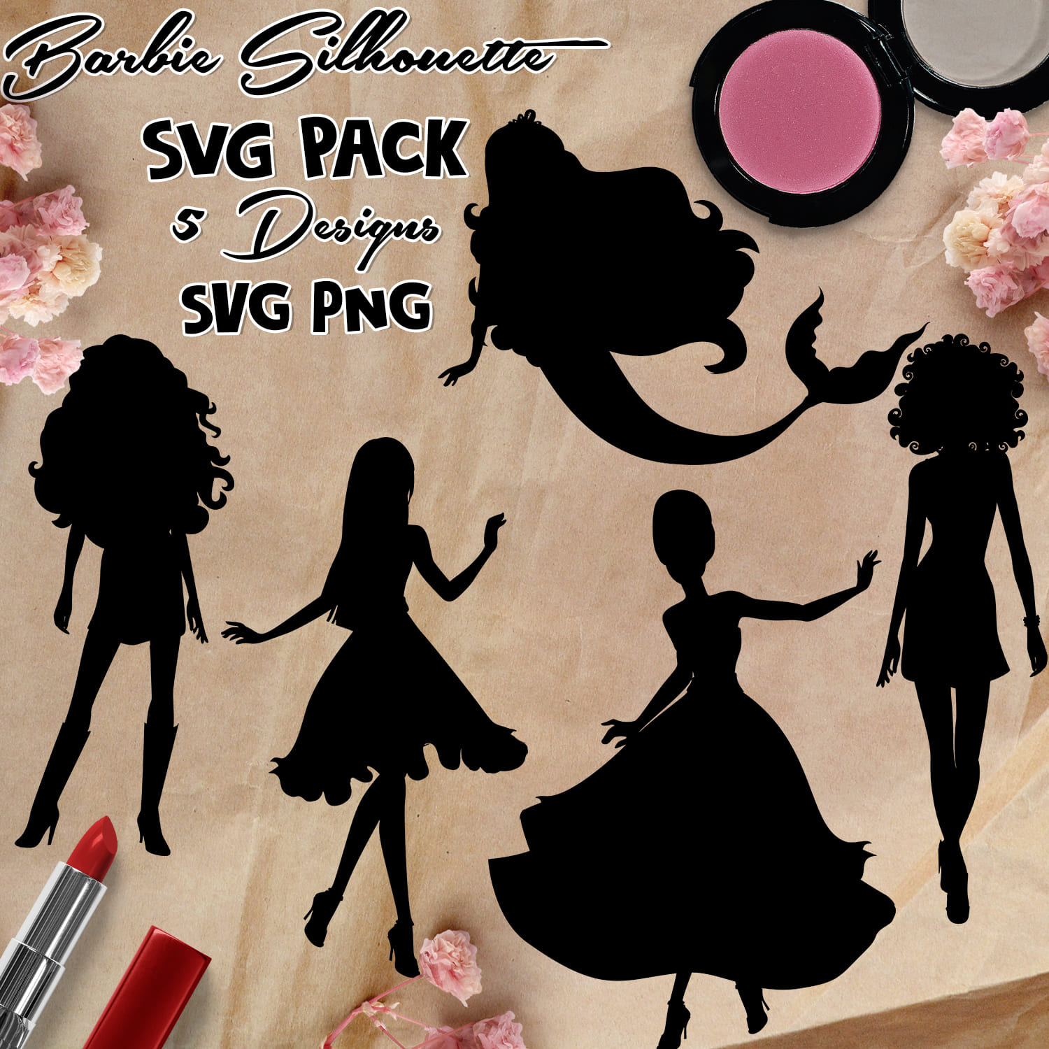 Barbie silhouette svg â