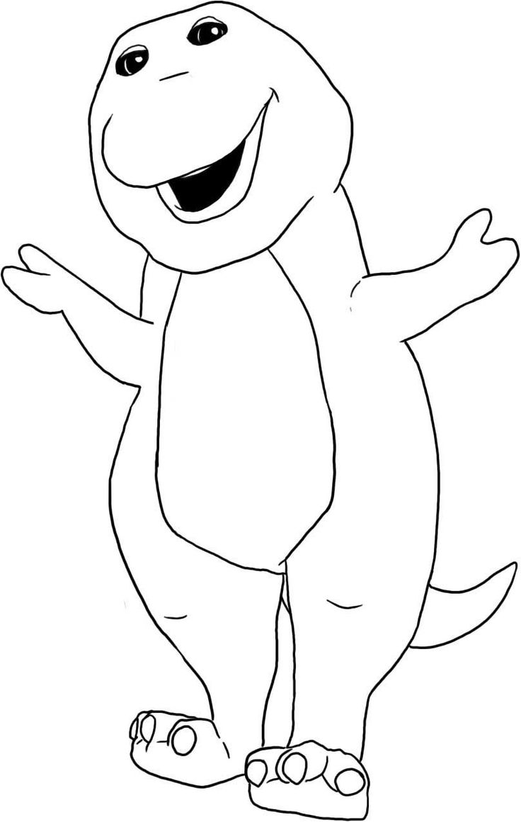 Free printable barney coloring pages for kids dinosaur coloring pages printable coloring pages free printable coloring pages