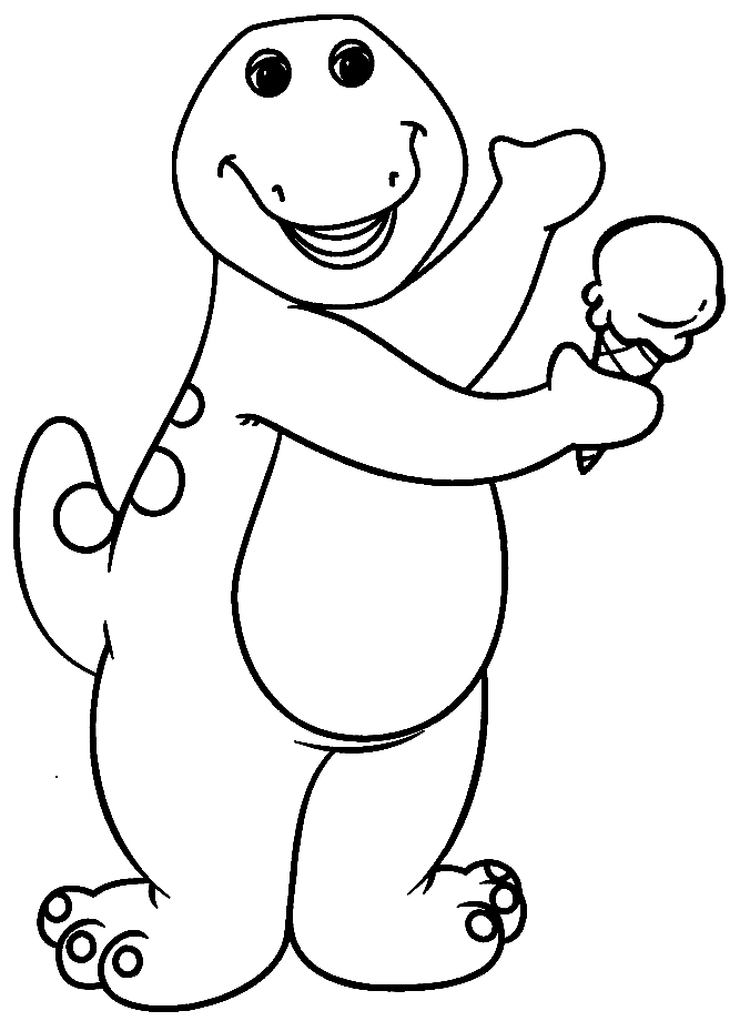 Barney and friends coloring pages printable for free download