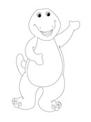 Barney and friends coloring pages free coloring pages