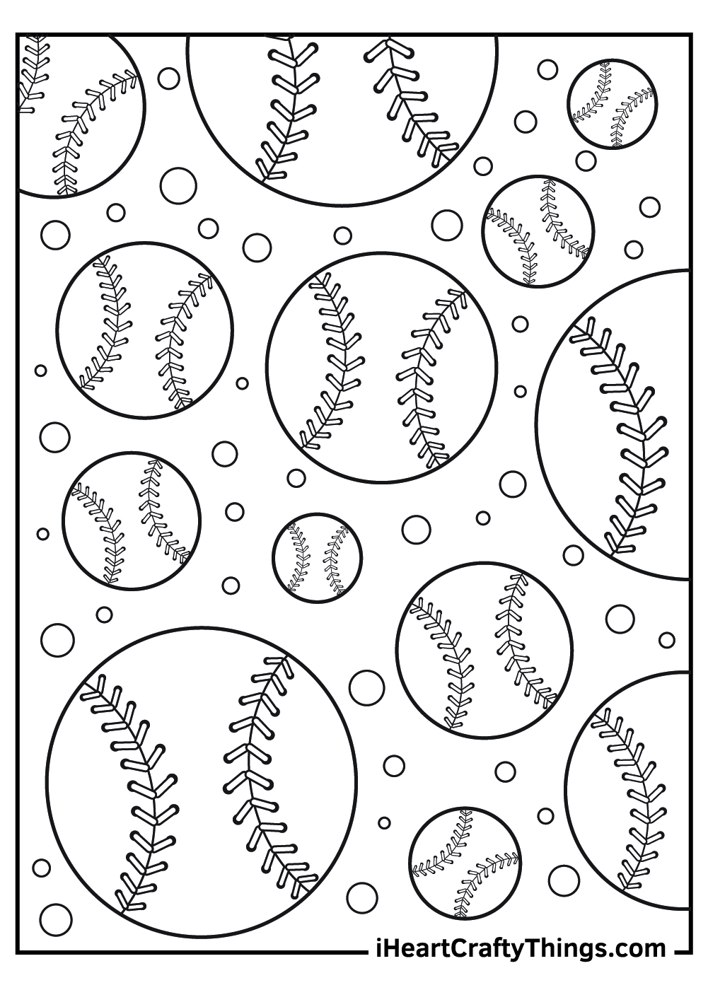 Baseball coloring pages free printables