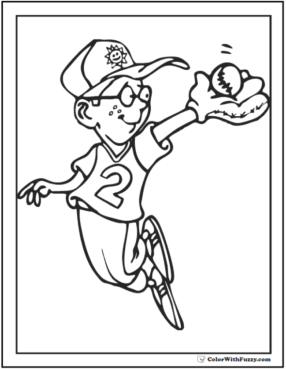Baseball coloring pages â pitcher and batter sports coloring pages