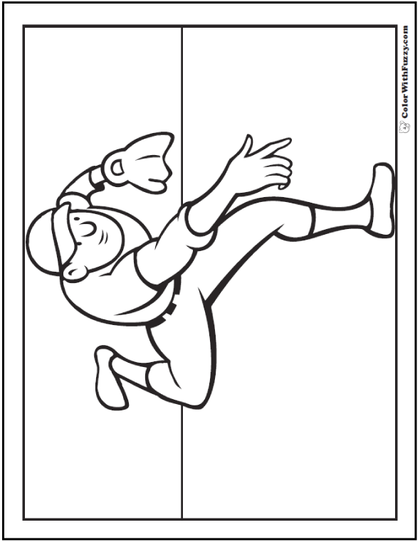 Baseball coloring pages â pitcher and batter sports coloring pages