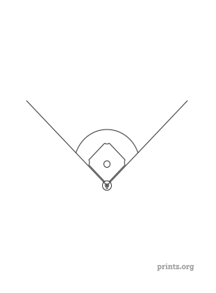 Printable baseball diagram