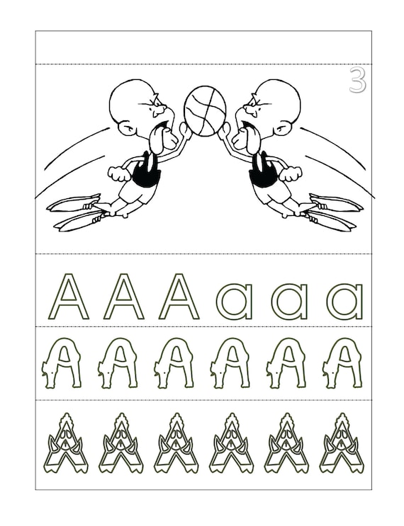 Basketball coloring pages for children digital printable