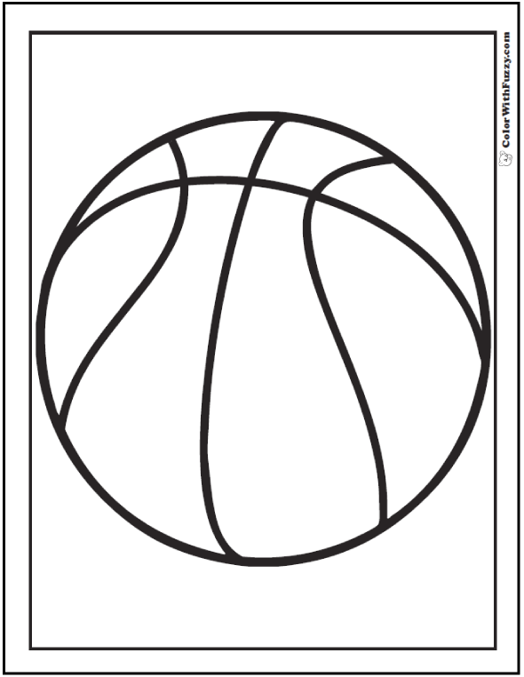 Basketball coloring pages customize and print pdfs