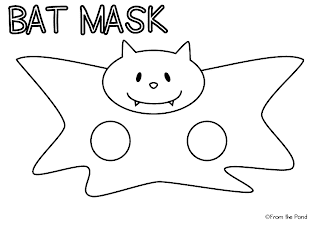 Free printable bat mask