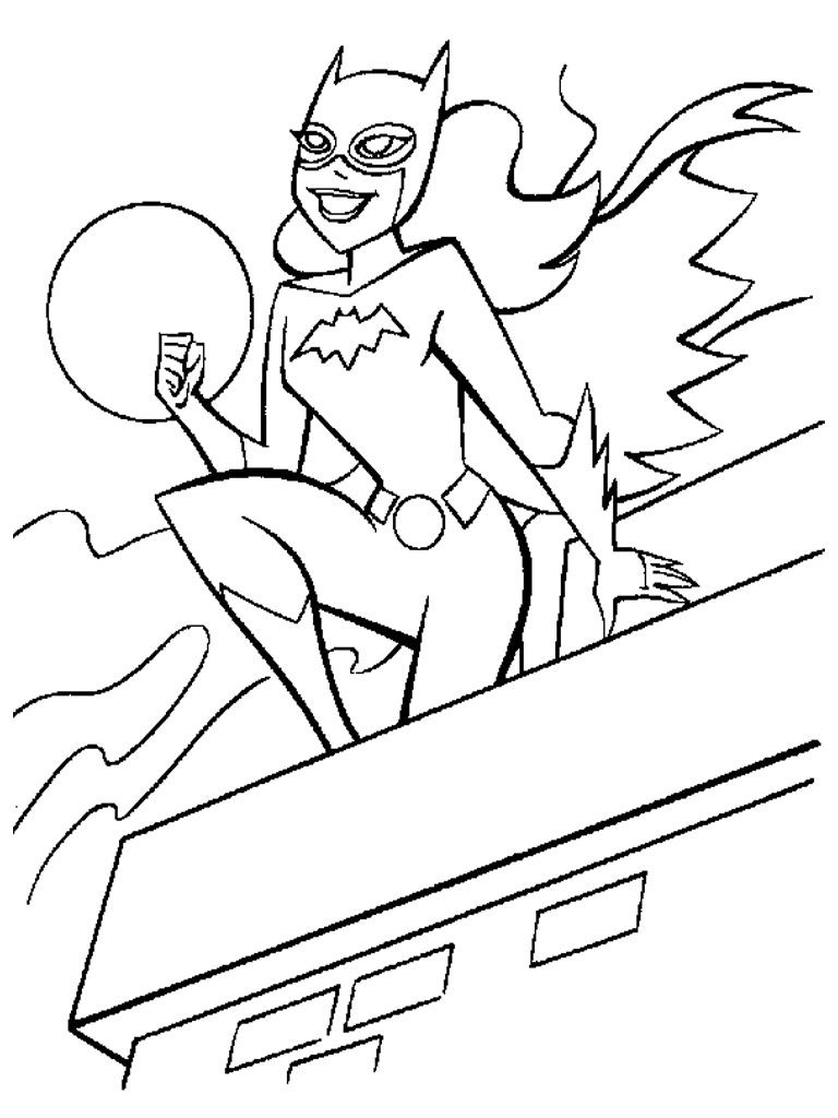 Free printable batgirl coloring pages for kids batman coloring pages superhero coloring superhero coloring pages