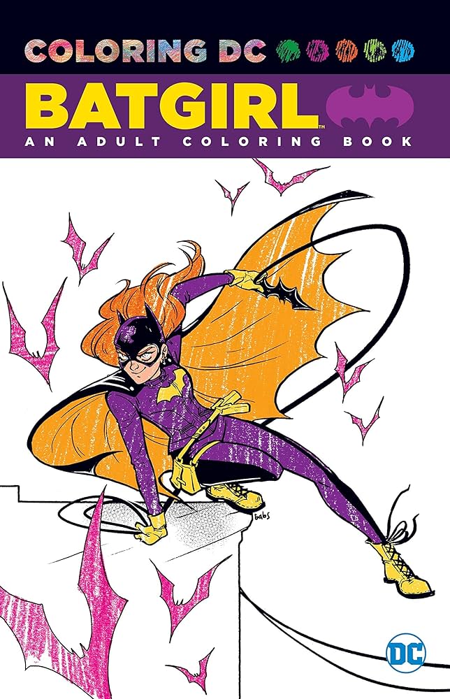 Batgirl an adult coloring book various various books