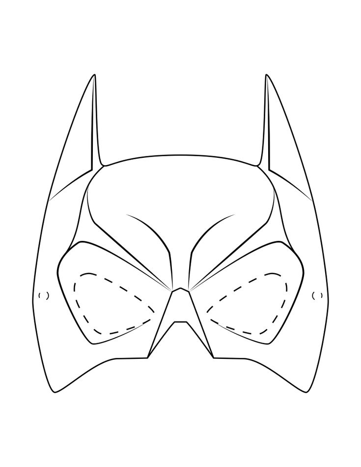 Batman superhero mask template printable superhero masks batman mask superhero mask template