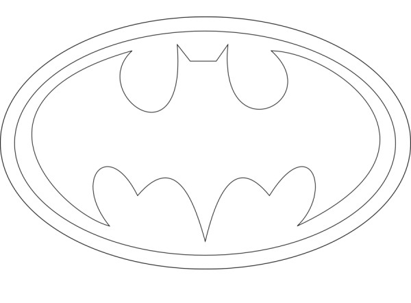 Printable batman coloring pages