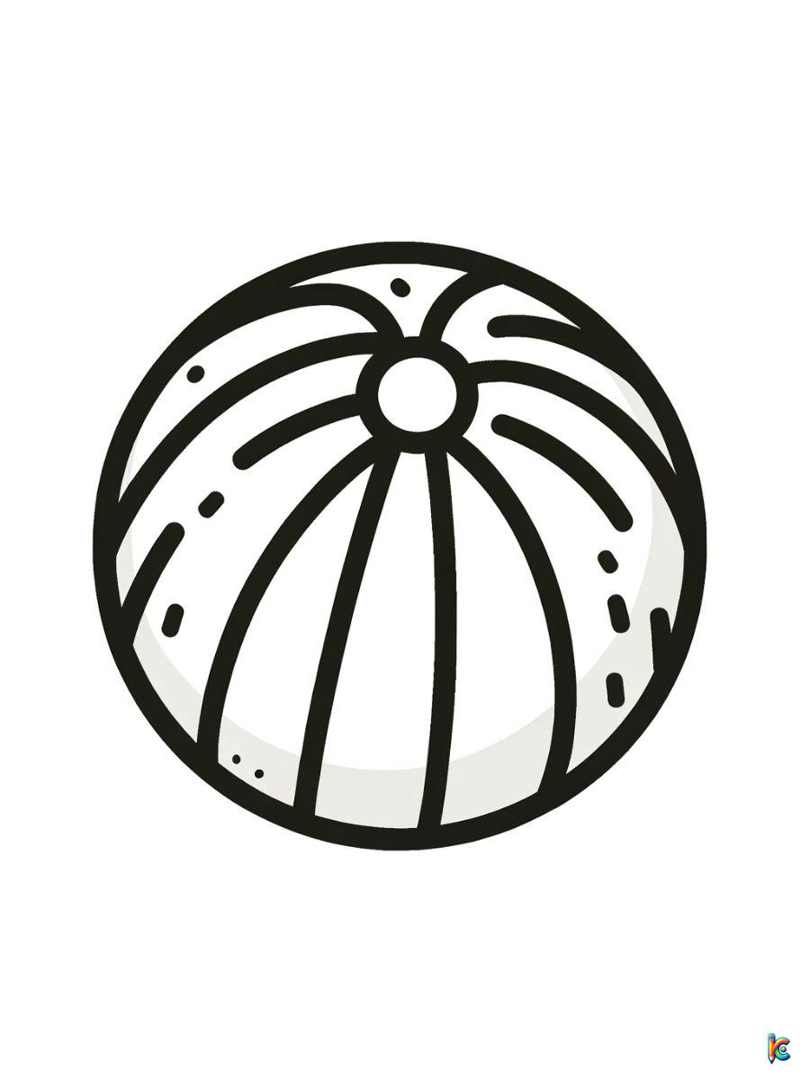 Beach coloring pages â