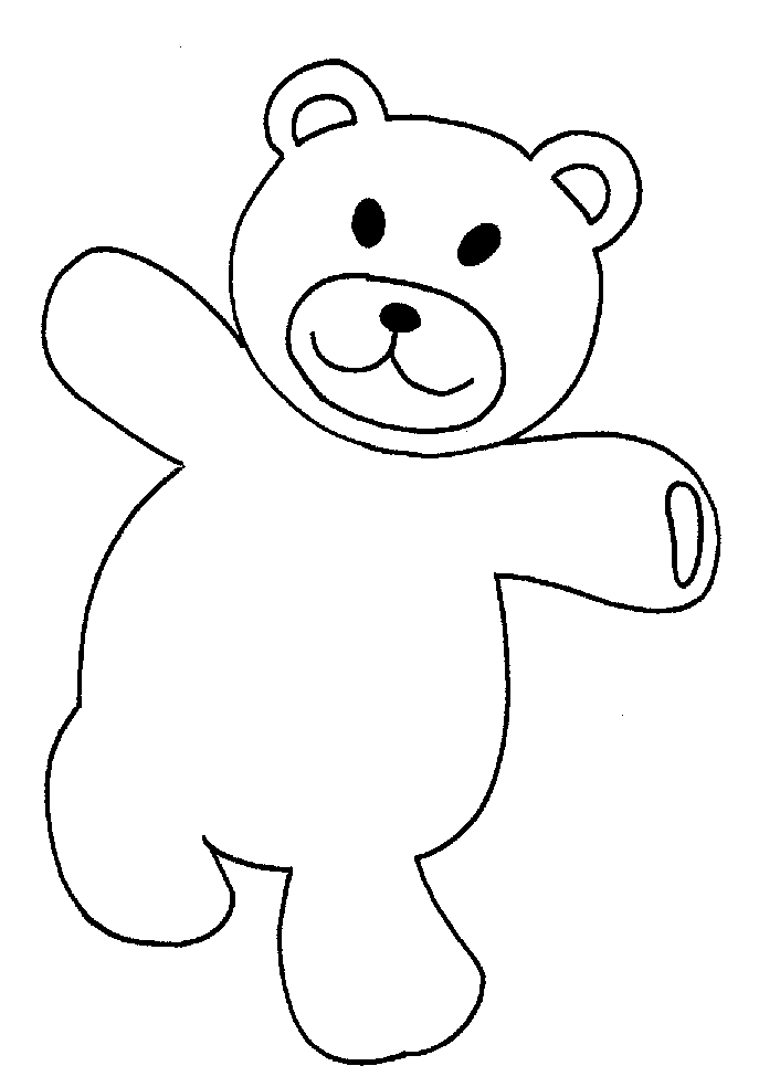 Bear coloring page