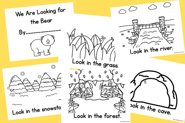 Were going on a bear hunt activities