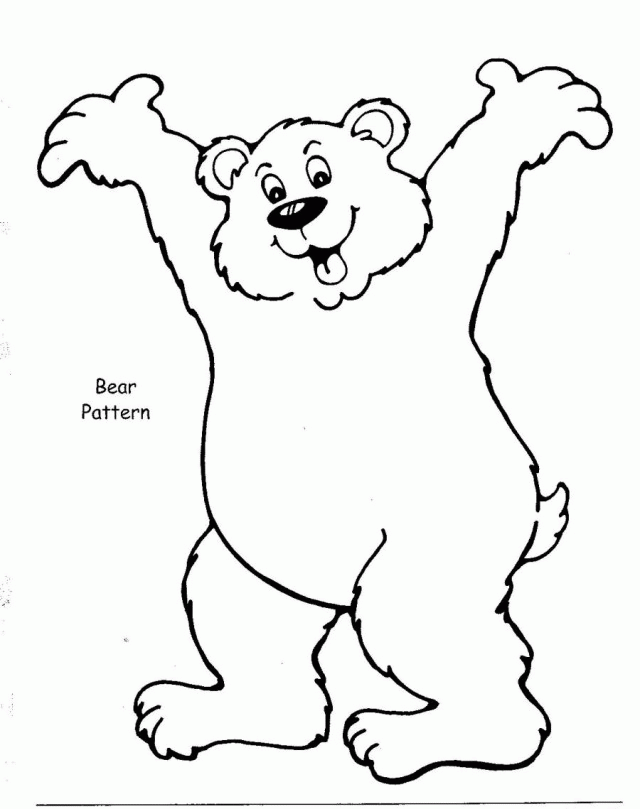Printable going on a bear hunt coloring page