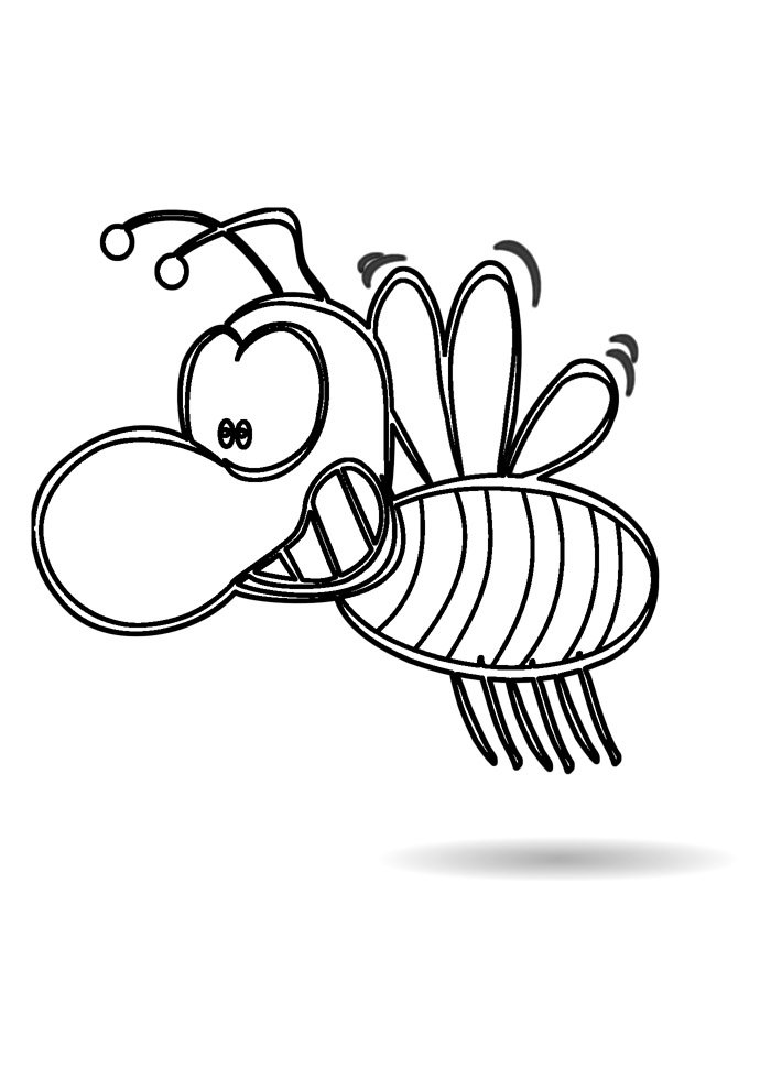 Bee coloring pages free personalizable coloring pages