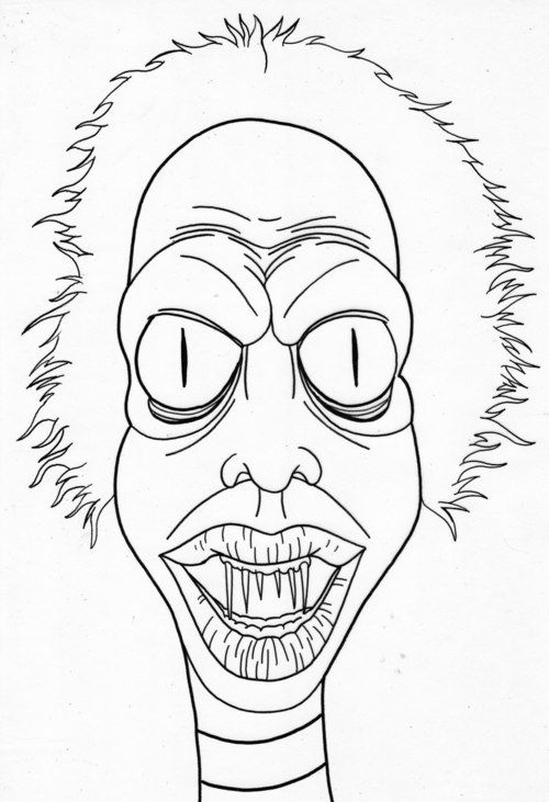 Beetlejuice halloween coloring pictures fall coloring pictures scary drawings