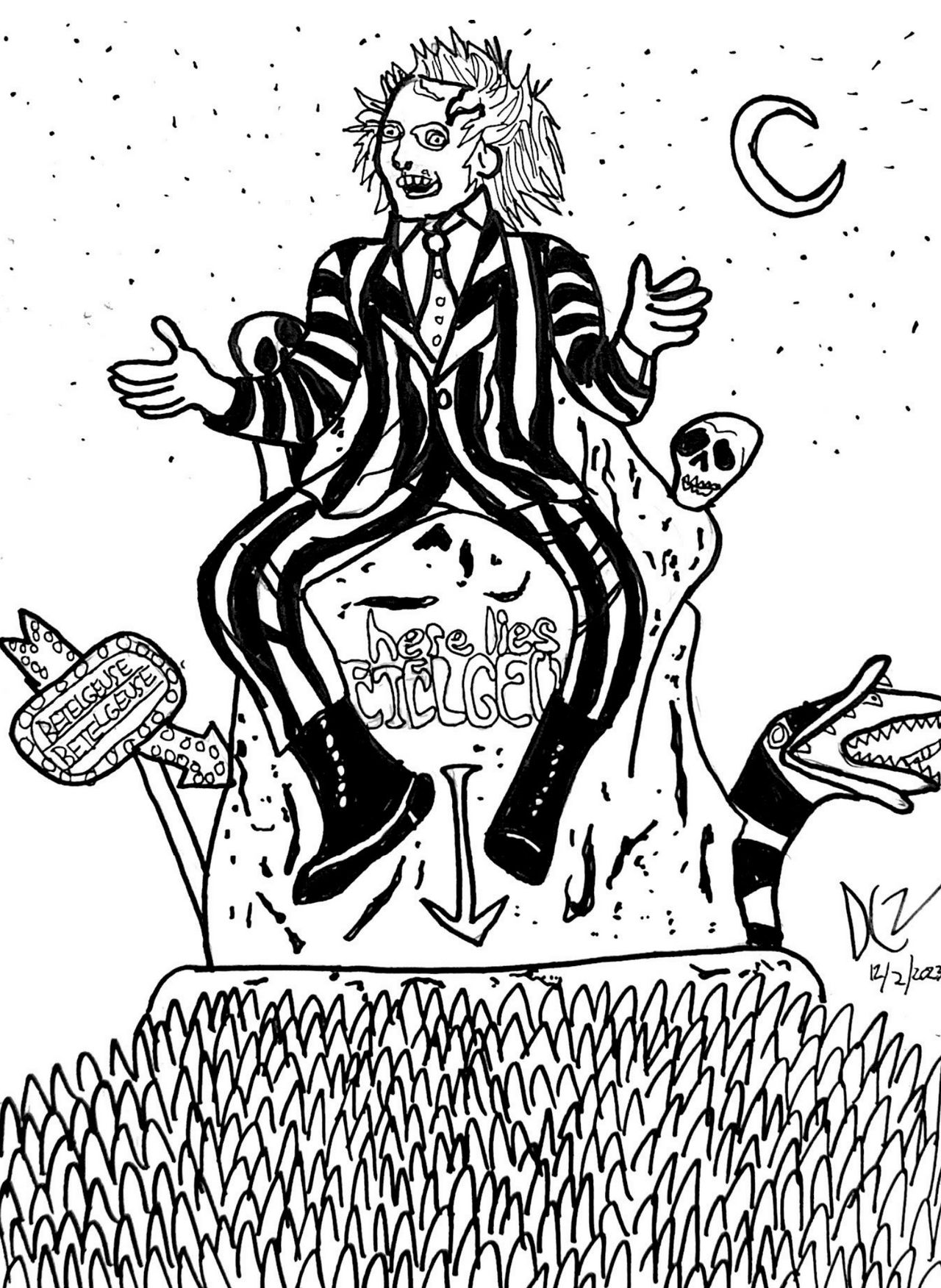 Beetlejuice by dcz