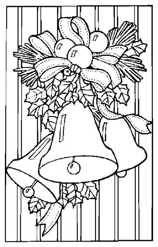 Christmas bells coloring pages crafts and worksheets for preschooltoddler and kindergarten